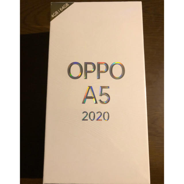 ANDROID(アンドロイド)のOPPO A5 2020 blue スマホ/家電/カメラのスマートフォン/携帯電話(スマートフォン本体)の商品写真