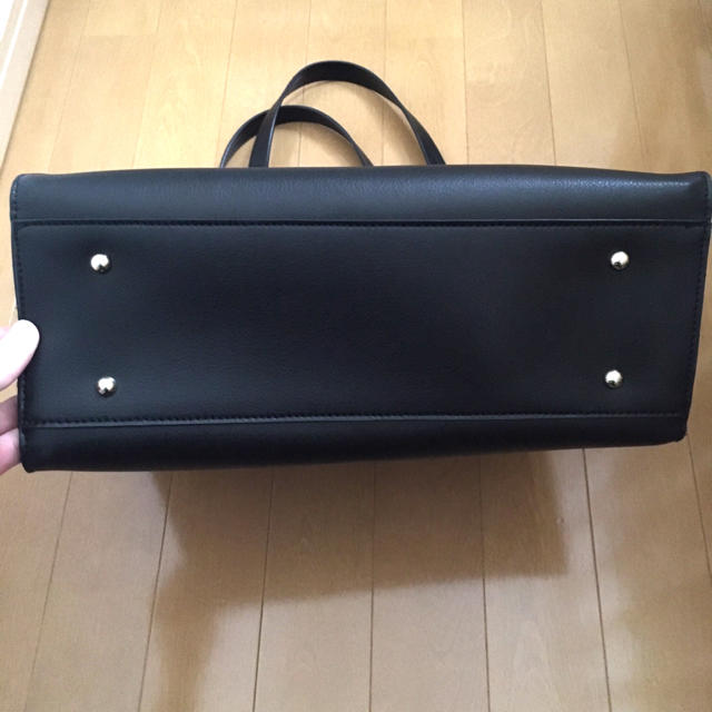 FELISSIMO(フェリシモ)のフェリシモ♡黒スクエアバッグ レディースのバッグ(トートバッグ)の商品写真