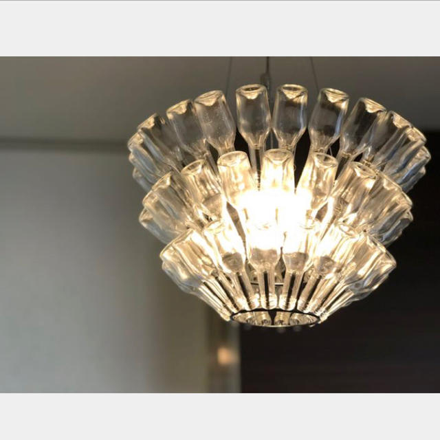 ダルトン DULTON Glass Bottles Lamp 3-Layer | フリマアプリ ラクマ