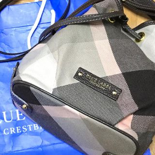 BURBERRY BLUE LABEL - ブルーレーベル クレストブリッジ ウールビエラ