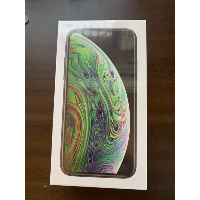 iPhone XS 256GB スペースグレイ ドコモ SIMロック解除済みスマートフォン/携帯電話