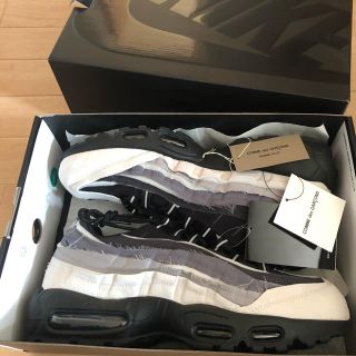 コムデギャルソンオムプリュス(COMME des GARCONS HOMME PLUS)の国内正規品 プリュス×NIKE AIR MAX95 定価以下即決US11(スニーカー)