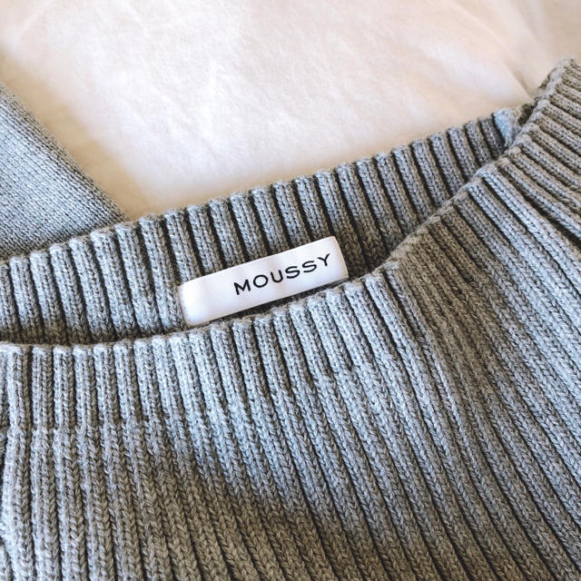 moussy(マウジー)のmoussy マウジー　春ニット　ニットセットアップ レディースのトップス(ニット/セーター)の商品写真