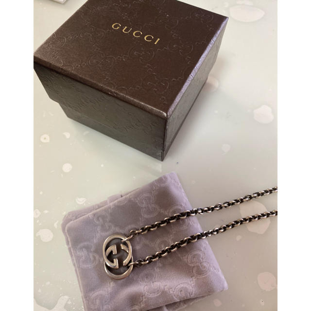 Gucci(グッチ)のGUCCI ネックレス　インターロッキング レディースのアクセサリー(ネックレス)の商品写真