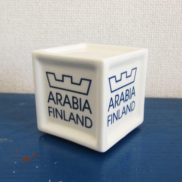 アラビア/ARABIA｜ディーラーサイン｜キューブ形｜非売品｜ユーズド