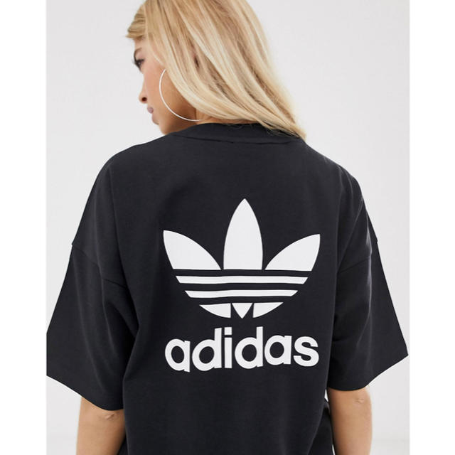 【Lサイズ】新品未使用 adidas アディダス ミニ ロゴ Tシャツ ドレス 2