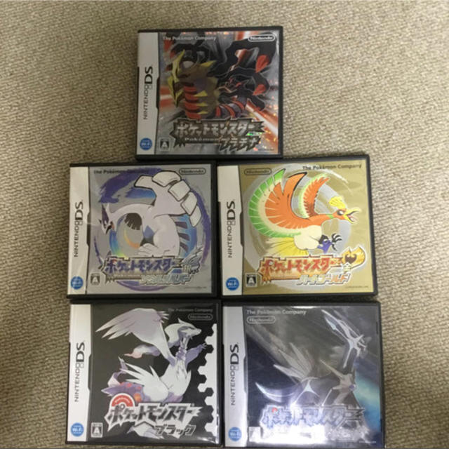 ポケモン　DS ソフト　5セット　ポケットモンスター