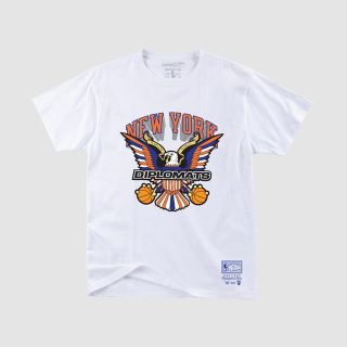 ミッチェルアンドネス(MITCHELL & NESS)のmitchell&ness Knicks Diplomats コラボ Tシャツ(Tシャツ/カットソー(半袖/袖なし))