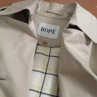 ロペ(ROPE’)のロペ　ROPE ウール ライナー付き　トレンチコート(トレンチコート)