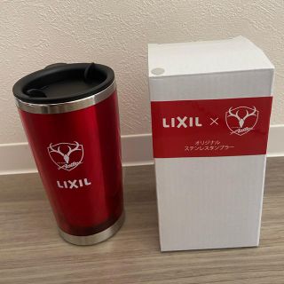 LIXIL×鹿島アントラーズオリジナルステンレスタンブラーの通販｜ラクマ