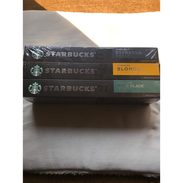 Starbucks Coffee(スターバックスコーヒー)のスターバックスネスプレッソ60個 食品/飲料/酒の飲料(コーヒー)の商品写真