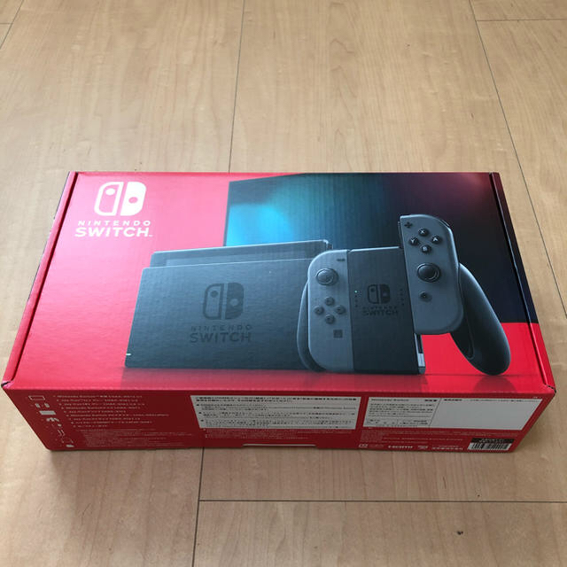 本体新型 Nintendo Switch 本体 グレー