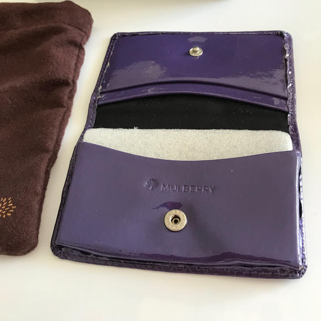 Mulberry(マルベリー)のmulberry カードケース　名刺入れ レディースのファッション小物(名刺入れ/定期入れ)の商品写真