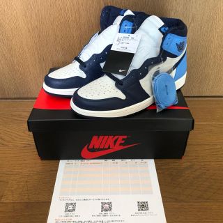 ナイキ(NIKE)のAir Jordan 1 Retro High OG OBSIDIAN(スニーカー)