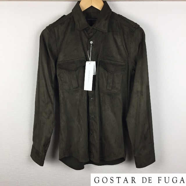 FUGA - 新品 ゴスタールジフーガ 長袖シャツ スエード サイズ44 タグ付 ...