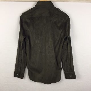 FUGA - 新品 ゴスタールジフーガ 長袖シャツ スエード サイズ44 タグ付 ...