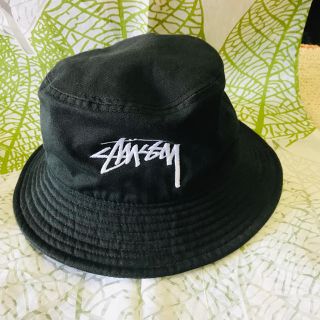 ステューシー(STUSSY)のstussy ハット 黒(ハット)