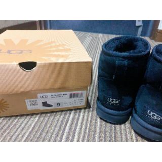 アグ(UGG)のUGG CLASSIC MINI ブラック(ブーツ)