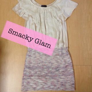 スマッキーグラム(SmackyGlam)のワンピース(ひざ丈ワンピース)