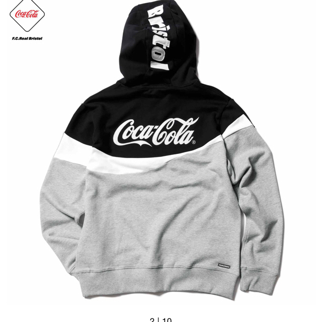 F.C.R.B.(エフシーアールビー)のF.C.R BCOCA-COLA COLOR BLOCK HOODIE メンズのトップス(パーカー)の商品写真