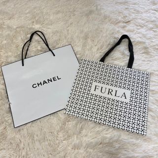 シャネル(CHANEL)のブランド紙袋　ショップ袋　ショッパー　ハイブランド　紙袋　CHANEL フルラ(ショップ袋)