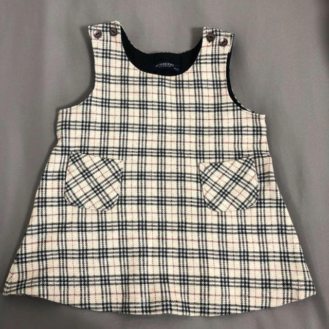 BURBERRY(バーバリー)のバーバリー 80CM 美品 キッズ/ベビー/マタニティのベビー服(~85cm)(ワンピース)の商品写真