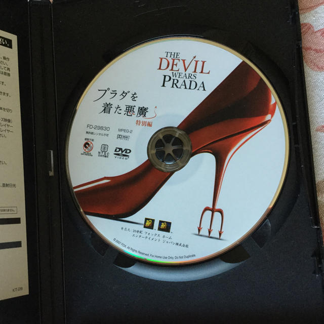 プラダを着た悪夢　DVD  エンタメ/ホビーのDVD/ブルーレイ(外国映画)の商品写真