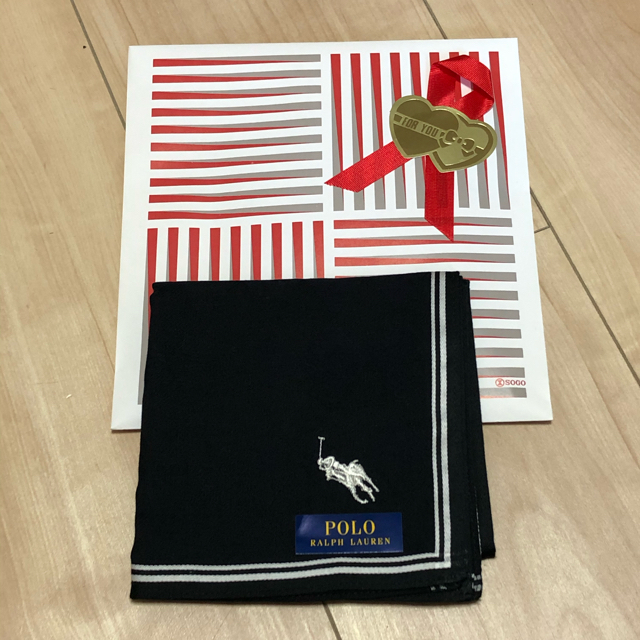 POLO RALPH LAUREN(ポロラルフローレン)のハンカチ(polo 新品)  メンズのファッション小物(ハンカチ/ポケットチーフ)の商品写真