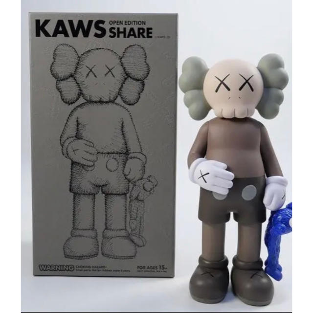 カウズKAWS SHARE カウズ BROWN medicom toy メディコムトイ