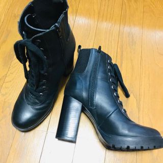 Steve Madden 定価約2万9千円 スタッズ ブーツ ヴィンテージ 加工