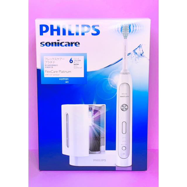 PHILIPS(フィリップス)の🌟ソニケアー フレックスケアー プラチナ HX9101/41 🌟1個 新品 スマホ/家電/カメラの美容/健康(電動歯ブラシ)の商品写真