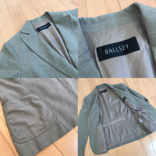 Ballsey(ボールジィ)の美品 BALLSEY ボールジー 高級ジャケット　ボールジィ トゥモローランド レディースのジャケット/アウター(テーラードジャケット)の商品写真