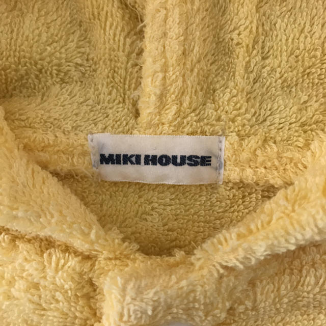 mikihouse(ミキハウス)のミキハウス バスローブ ポンチョ キッズ/ベビー/マタニティのベビー服(~85cm)(バスローブ)の商品写真