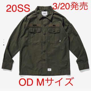 ダブルタップス(W)taps)の3/20新作‼︎  Mサイズ Wtaps 20SS BUDS LS(シャツ)