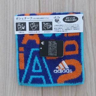 アディダス(adidas)のadidas タオル地ポシェチーフ(ハンカチ/ポケットチーフ)