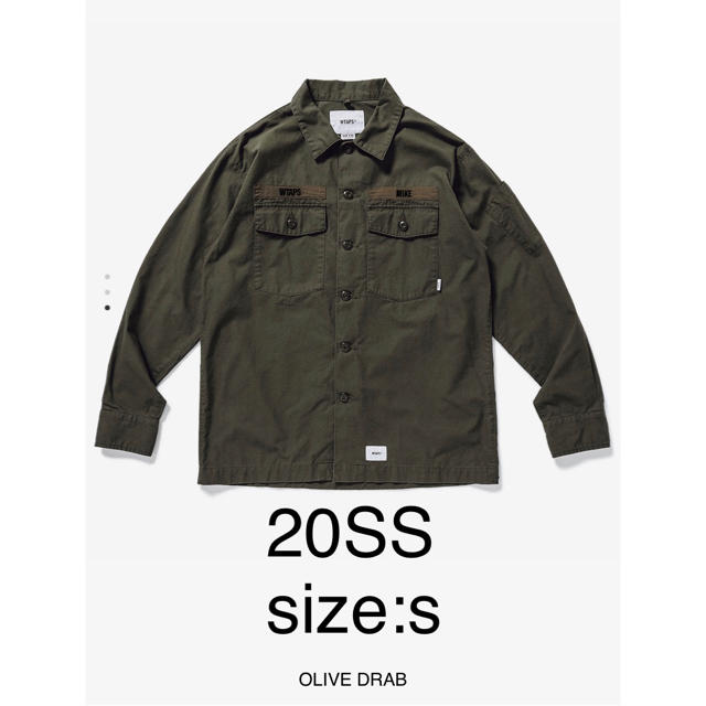 BUDS LS / SHIRT. COTTON. RIPSTOP OLIVE