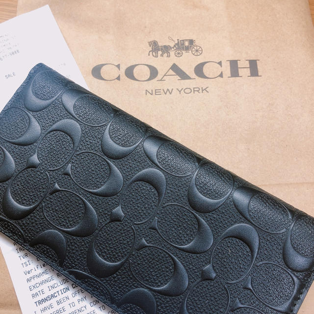 購入し 【新品未使用】COACH コーチ 長財布 | rachmian.com