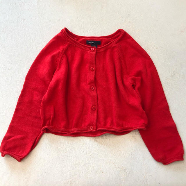 babyGAP(ベビーギャップ)のギズモさま専用☆babyGAPカーディガン2枚セット キッズ/ベビー/マタニティのキッズ服女の子用(90cm~)(カーディガン)の商品写真