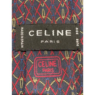 セリーヌ(celine)の【CELINE】ネクタイ　お洒落な幾何学模様(ネクタイ)