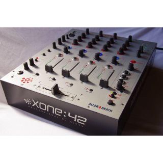 ［DJミキサー］ XONE:42 　ALLEN＆HEATH　通電確認