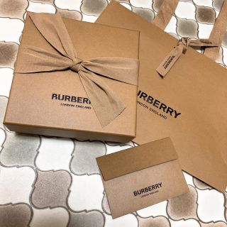 バーバリー(BURBERRY)のBURBERRY ギフトBOX ショッパー(ラッピング/包装)