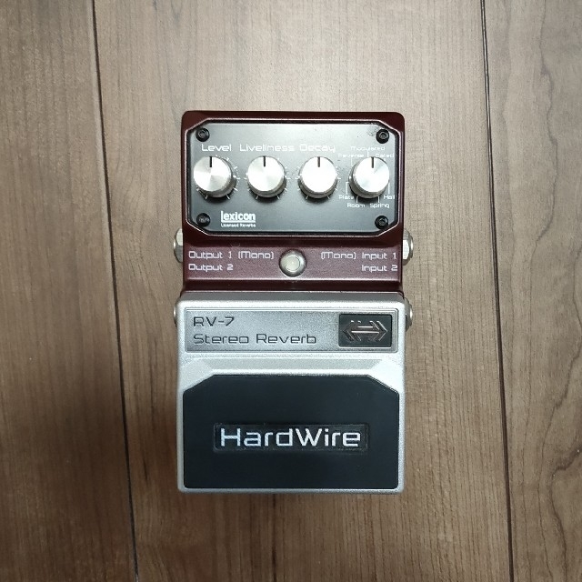 EFFECTOR(エフェクター)のDigiTech リバーブ Hardwire StereoReverbRV-7  楽器のギター(エフェクター)の商品写真