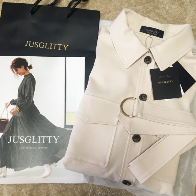 JUSGLITTY(ジャスグリッティー)のJUSGLITTY CPOジャケット レディースのジャケット/アウター(ミリタリージャケット)の商品写真