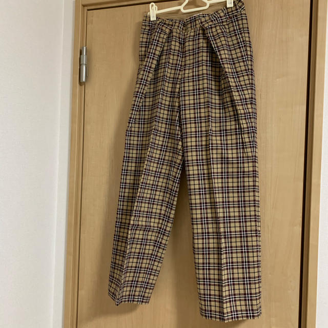 moussy(マウジー)のmoussy マウジー  VINTAGE PLAID REMAKE PANTS  レディースのパンツ(カジュアルパンツ)の商品写真