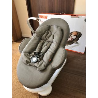 ストッケ(Stokke)の【さらにお値下げ中】stokke ストッケ　ステップス　バウンサー/グレージュ(その他)