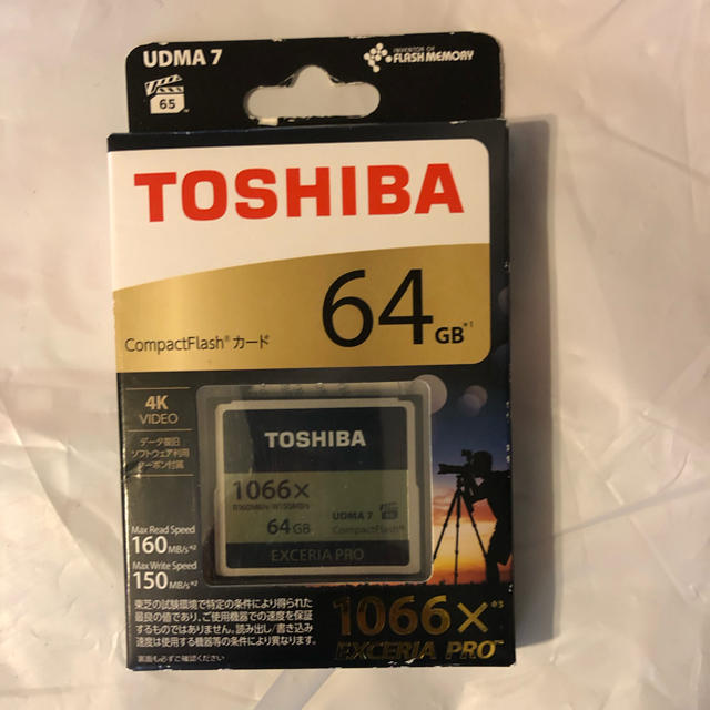 東芝 コンパクトフラッシュ CF-AX064G 新品 CFカード