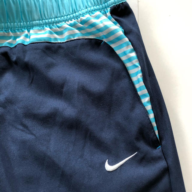 NIKE(ナイキ)のNIKE ナイキ 七分丈 パンツ ネイビー S ポリエステル スポーツ レディースのパンツ(カジュアルパンツ)の商品写真