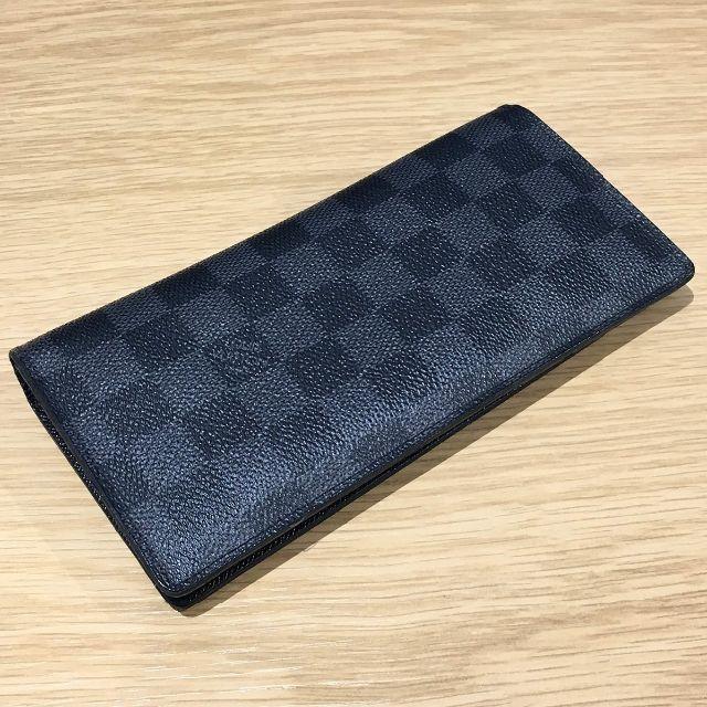 LV ダミエ 黒 二つ折り 長財布（94002734）