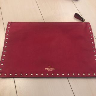 ジャンニバレンチノ(GIANNI VALENTINO)のVALENTINO ロックシリーズ クラッチ 美品(クラッチバッグ)