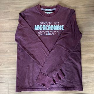 アバクロンビーアンドフィッチ(Abercrombie&Fitch)のAbercrombie&Fitch  Men’s  長袖Tシャツ　L(Tシャツ/カットソー(七分/長袖))